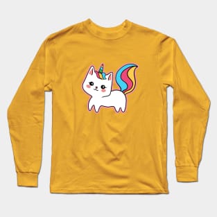 Cutie-corn Cat Long Sleeve T-Shirt